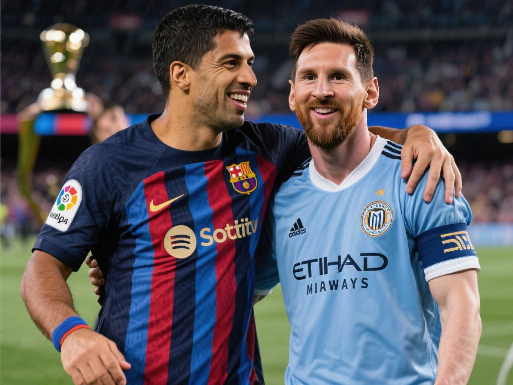 老友重聚!苏亚雷斯即将签约迈阿密国际,合同1+1! 老友重聚!苏亚雷斯即将签约迈阿密国际,合同1+1!